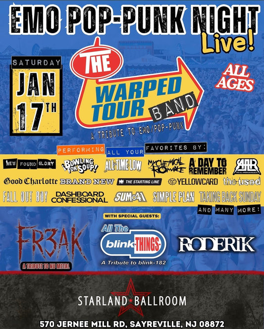 01/17 RODERIK AT STARLAND BALLROOM