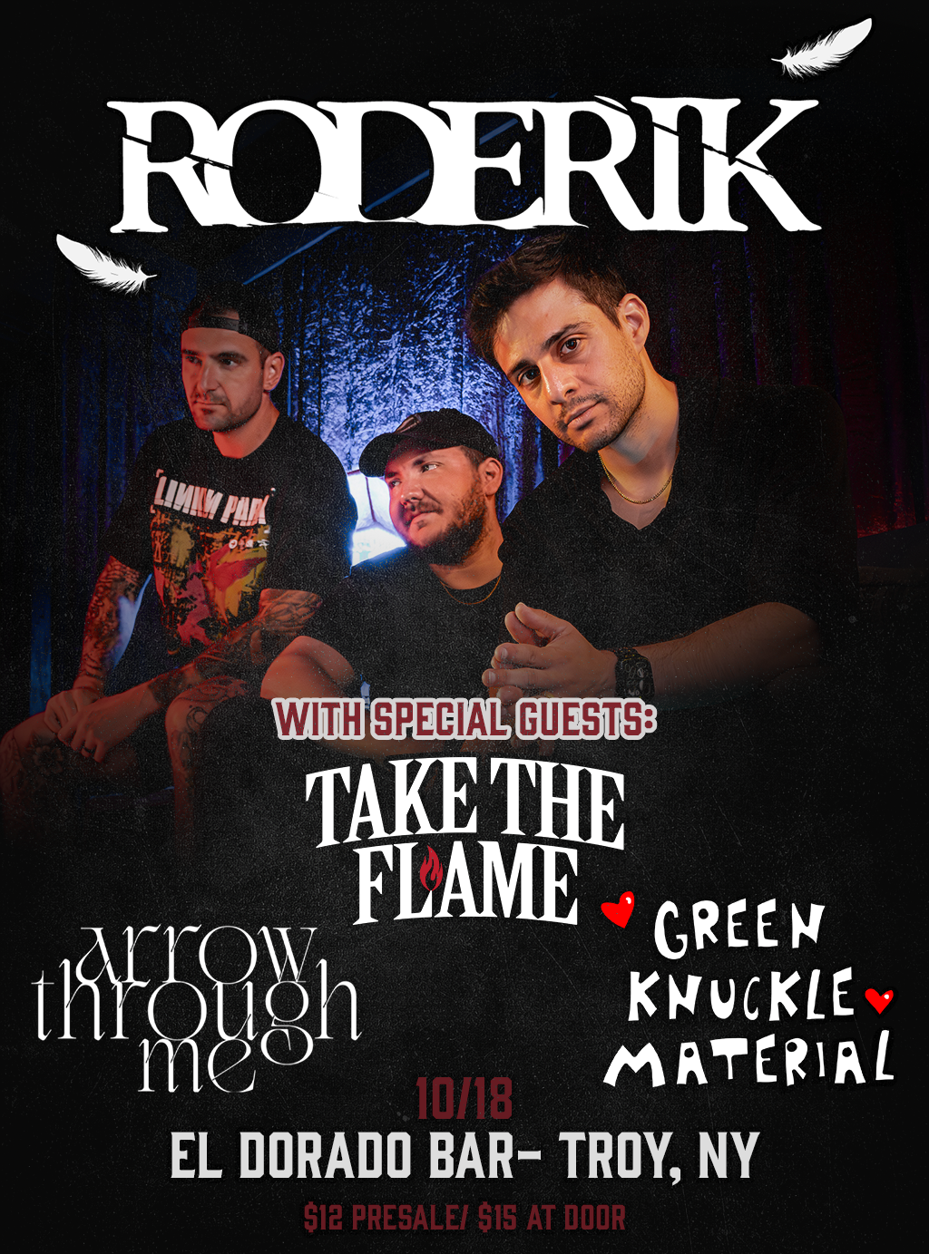 10/18 TROY, NY - RODERIK AT EL DORADO BAR