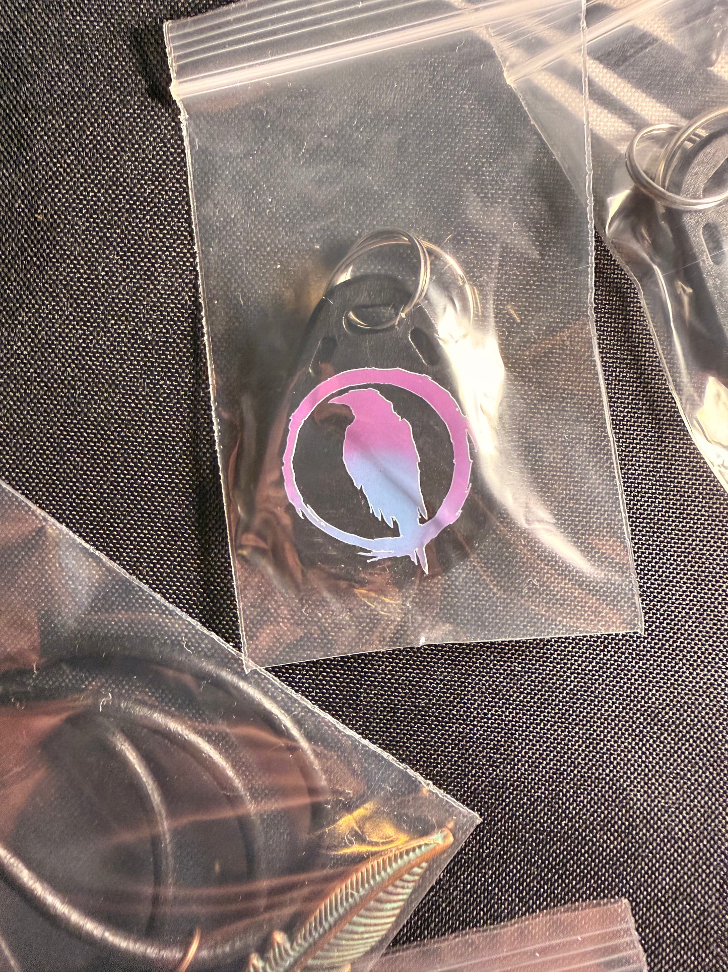 RAVEN SOCIETY KEYCHAIN