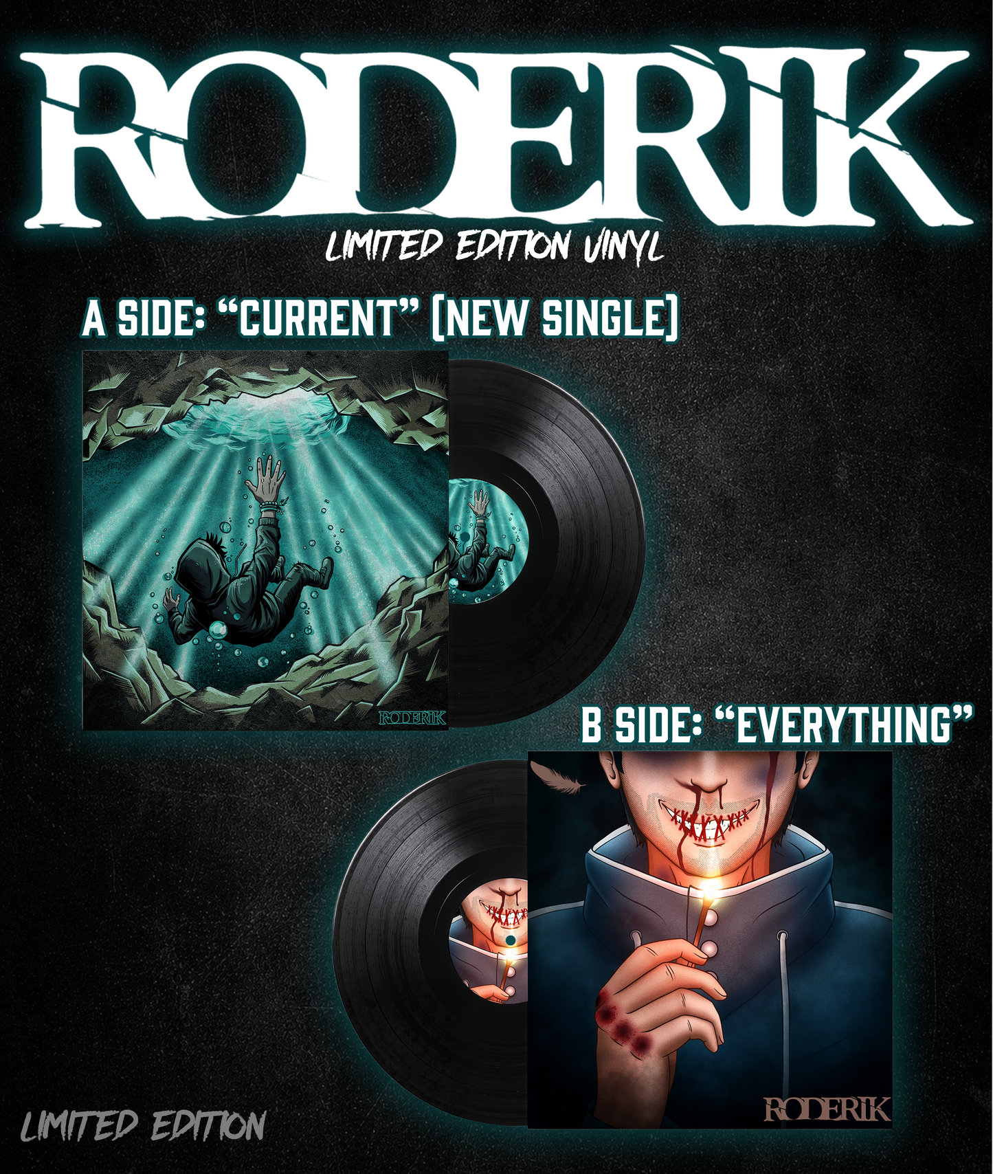 Limited Edition 7" Vinyl – “Current” / “Everything” (Double-Sided Single)